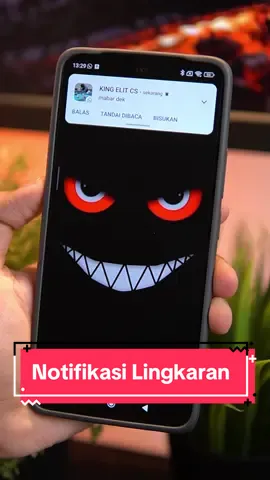 Minimal notifikasi lingkaran lah🗿🗿🗿