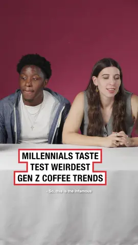 Millennials take on Gen Z coffee trends 👀☕ #GenZ #Millennial #Viral #Coffee #Trends @Costa Coffee 