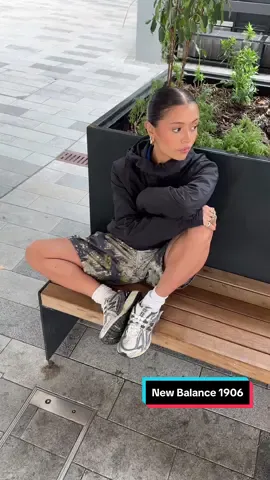 In the city with New Balance 1906 Tech Explosion #newbalance #1906 #Lifestyle #style #outfitinspo 