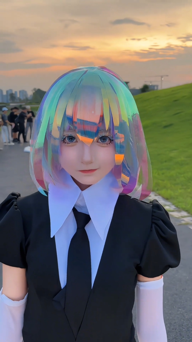 我们没有笑，感觉吵子哥很可爱的#宝石之国cos #二次元 #漫展 