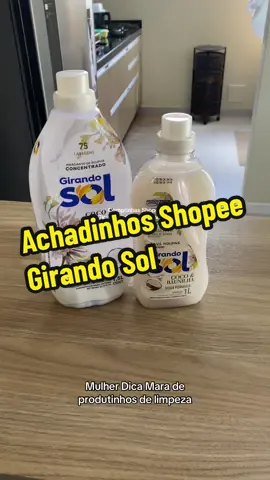 #achadinhosshopee #girandosol #cocoebaunilha🥥🍰🥄 #sabaoliquido #amaciante @Shopee Brasil @Girando Sol 