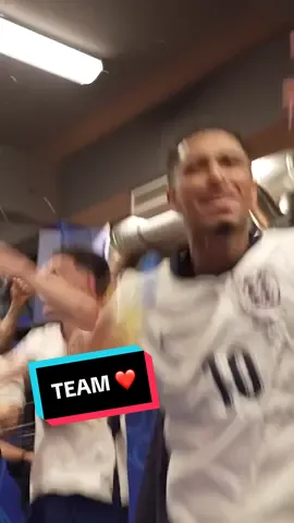 Team spirit after our semi-final - a night to remember ✨ #england #threelions #EURO2024 