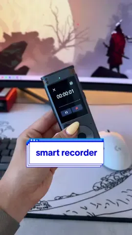 AI Smart Recorder😍 Capture and transcribe every word, no matter where you are! #TechTok #SmartRecorder #iFIYTEK #OfflineRecorder #AiTranscription #LanguageTechnology #businesstech 