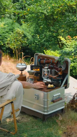 Coffee Anywhere: DIY Aluminum Box for Outdoor Lovers#campingcoffee #Nature #Outdoors #aluminumBox #coffee #camping #campcoffee 
