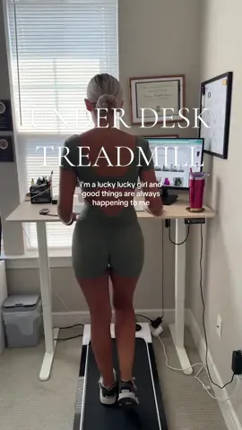 manifesting good things only for august #luckygirlsyndrome #underdesktreadmill #underdeskwalkingpad #ttshop #tiktokshopfinds #creatorsearchinsights 