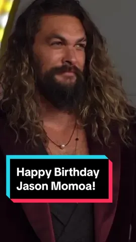 #JasonMomoa the man that you are. 🔥🎂 Happy 45th birthday to our sun and stars. (🎥: Getty)