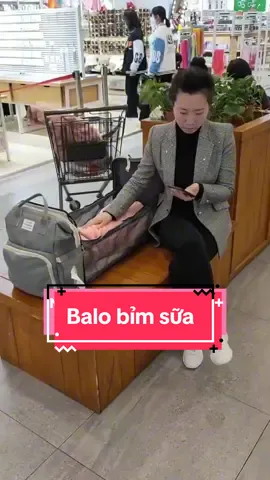 Balo nôi siêu tiện lợi cho các ông bố và bà mẹ khi ra ngoài 🥰❤️ #balonoididong #kids #bupmangnon #đángyêu #balobimsua 