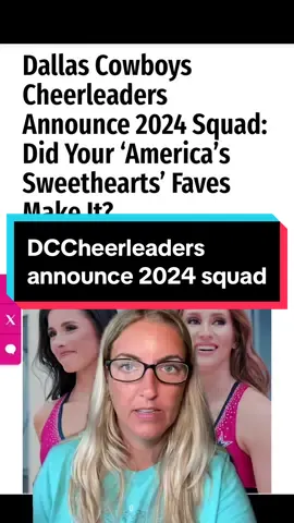 Replying to @RandiDawn @Dallas Cowboys Cheerleaders announce their squad for 2024 and two of the last year‘s rookies made the team this year!  #dallascowboyscheerleaders #dcc #dccheerleaders 
