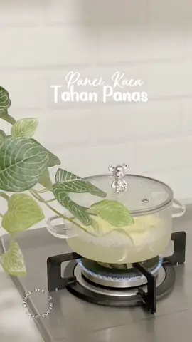Senang banget nemu panci kaca tahan panas super gemash🤏🏻
