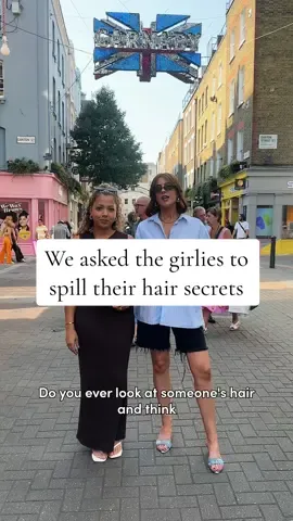 Seen someone with great hair and wanted to stop them? We know the feeling, so we decided to do exactly that!  #BeautyTok #beautytips #makeuptok #hairtok #hairtips #hairstyling #StreetStyle #minimic #streetinterview 