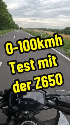 hätte noch den ersten ausfahren können #kawasaki #z650 #motorrad #test 