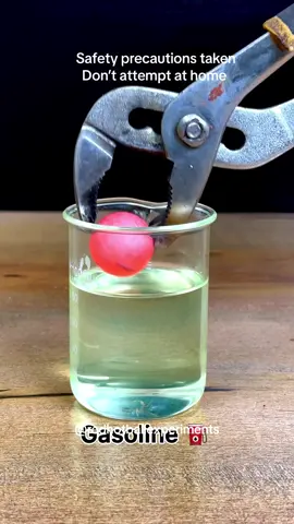 RHCB vs Gasoline 😱⛽️#dontattemptathome #donebyprofessional #satisfying #experiment #Science #asmr #rhcb #foryou #usa 