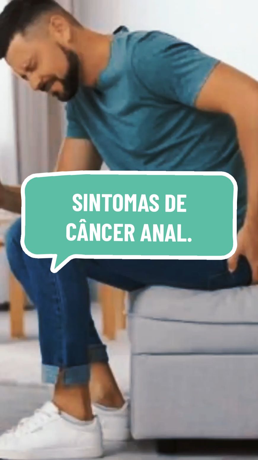 SINTOMAS DE CÂNCER ANAL. #alerta #cuidados #saude #boatardee 