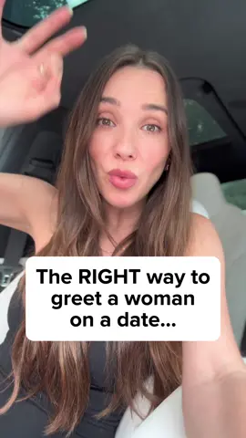 You’re responsible for setting the tone on your dates. A hug when you greet her is an easy way to set a warm, friendly tone — plus it shows you’re not afraid to initiate physical touch! Follow @datingbyblaine for more tips, and reach out if it’s time to get your dating life unstuck 🤝 #datingcoach #datingcoachformen