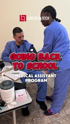 You asked, and we listened. Over the next couple weeks, we will be showing you what it looks like to go back to school for our various programs.  We are kicking it off with Medical Assistant training!  #LincolnTech #backtoschool #medicalassistant #healthcare #tradeschool 