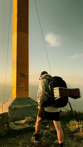 the view of mont blanc at the end 🥺 #Hiking #camping #mountains #gorpcore #Outdoors #montblancexplorer #fyp 