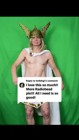 Replying to @hollehgi My fantasy Atlantikan dancing to Radiohead's Let Down #guyincostumedance #justforfun #happyvibes #dance #dancing 