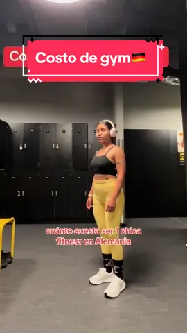 Costo de ser alguien fitness en 🇩🇪 aquí, mostrándote como es el gimnasio más asequible en mi ciudad! 🏅🫶  #alemania #Fitness #resiliencia 