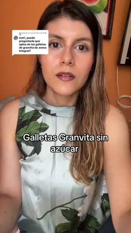 Respuesta a @Rubí 🌷 #galletas #granvita #avena #avenaintegral #galletasdeavena #dieta #dietasaludable #comer #comersano #nutriologamayagaleana 
