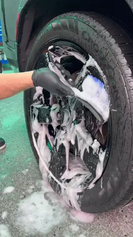 Super Satisfying Car Detailing ASMR 🤩🔥 - The Wheel Barrel Brush was designed to clean those hard-to-reach areas in-and-around the wheel. The cleaning head is packed with dense fibers to gently and safely loosen dirt, brake dust, and grime. - #cardetailing #carcleaning #satisfying #oddlysatisfying #asmr #autodetail #satisfyingvideos #autodetailing #interior #detailing #asmrvideo #asmrsounds #carwashing #carpetcleaning #asmrsound #vikingcarcare 