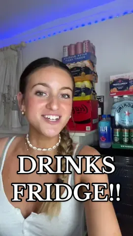 restock my new drinks fridge with me!! 🧊🥤| i am SO obsessed with how it turned out, it looks so good! 😫 let me know what other drinks I should re-stock it with next time!! 