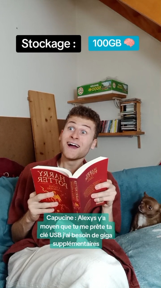 #pov : Tu as besoin de stockage pour vivre...