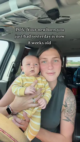 8 weeks today, but not 2 months old until Tuesday 🥹😢 #momlife #MomsofTikTok #fyp #baby #newborn #foryou #pregnancy 
