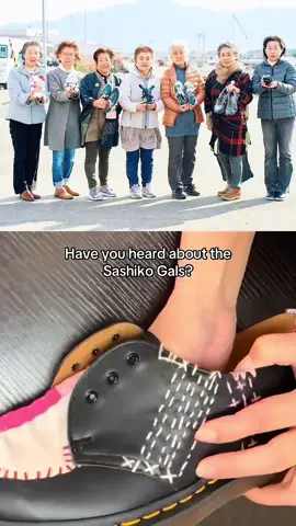 We’re taking notes from the Sashiko Gals on how to revamp our preloved pieces ❤️✨♻️ #sustainablebaddie #positiveeconews #sustainablefashion #sustainableliving #sustainablestyle 