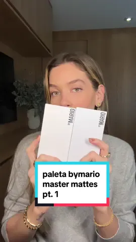 batalha paleta bymario master mattes : quente ou fria?  #makeupbymario #matranchesi #mastermattes 