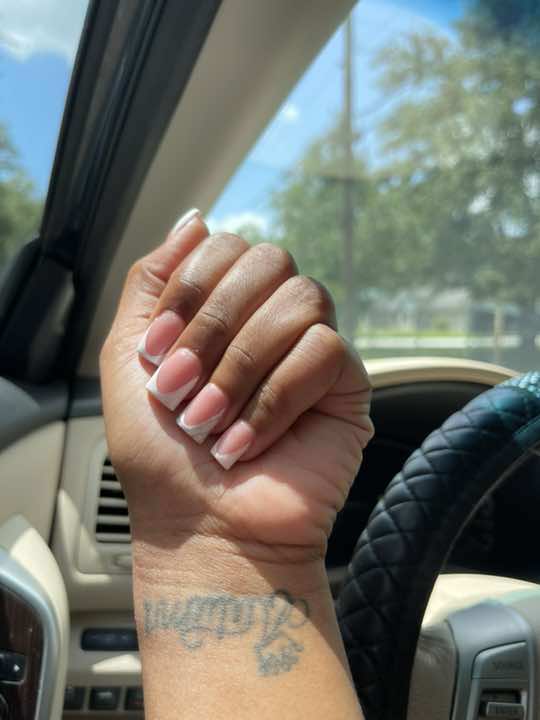 BDAY NAILSS🙂‍↕️😍 #fypシ゚viral #trending #newnails #frenchtip #silverdesign #happy25th #802 #augustbaby #relatable #girlynails #challenege 