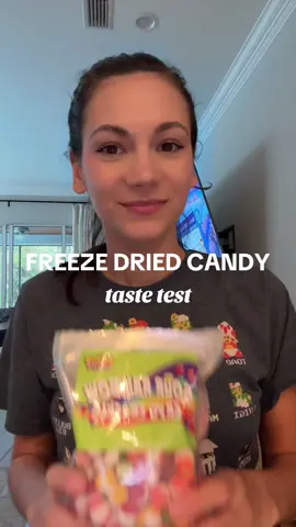 freeze dried sour skittles!!  • • • • #freezedriedcandy #freezedriedskittles #candy #candytastetest 