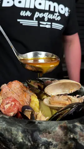 Un cocimiento para pasar agosto🤤 #mariscos #costillar 