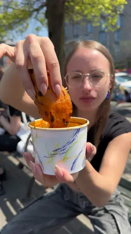 TODO UN DIA COMIENDO EN CARRITOS DE LAS CALLES DE NY🗽. Este video lo grabe en abril y nunca lo subí porque procrastine por meses la edicion. Que ganas de volver a  este dia😭. #nycfood #undiaconmigo 