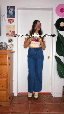Recreating Pinterest Outfits 🧸🍒🎱✨ #outfitinspo #fashiontiktok #pinterestaesthetic #pinterestoutfit 