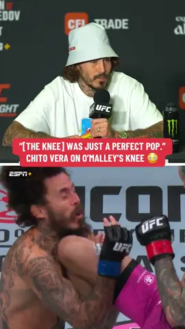 #ChitoVera talked about the #viral clip of #SeanOMalley’s knee in his last fight 👀 #UFCAbuDhabi #UFC #MMA #combatsports (🎥: UFC)