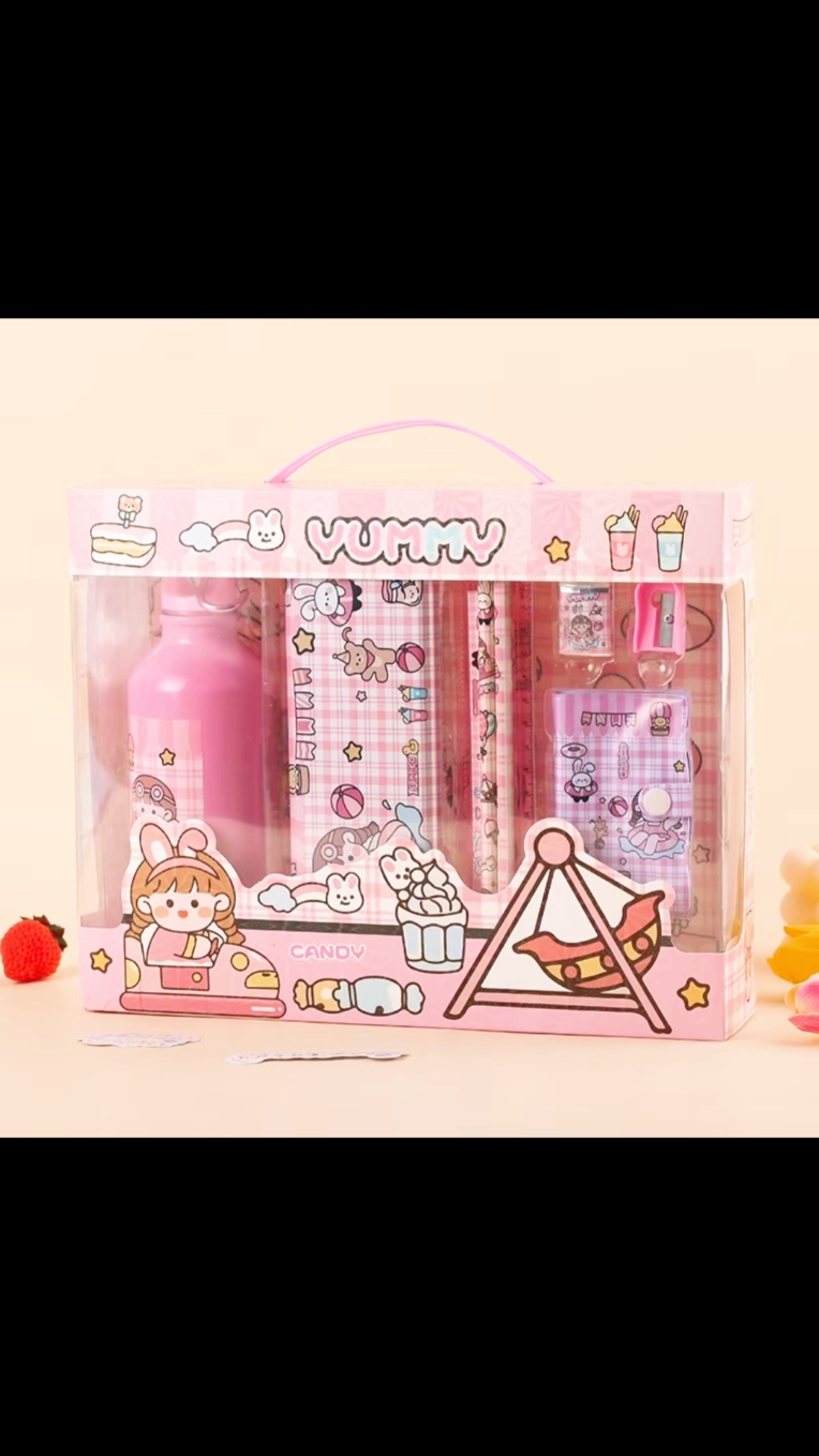 CLICK THE YELLOW BASKET FOR MORE DETAILS 💛🥰  CASH ON DELIVERY AVAILABLE  ORDER NOW ☺️😘🔥🔥🔥 #stationeryset #bestgift #TikTokShop #recommendations #trending #foryou #fyp 