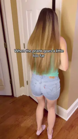 When the prank goes a little too far… #fy #viral  #funny #couple 