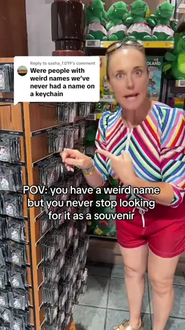 Replying to @sasha_f.019 people with weird names do you still look for your name everywhere? #weirdname #selah #selahvictor #momtok #miraculousladybug #chloebourgeois #momcomedy #momtok #tiktokmom 