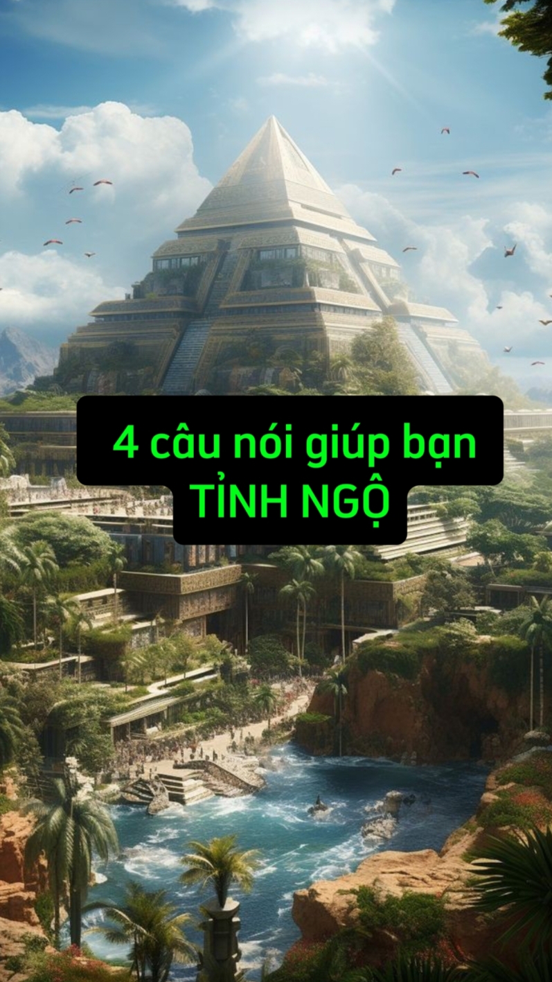 4 bài học giúp bạn T Ỉ N H  N G Ộ  #tritueconhan_ #baihochay #baihoccuocsong #baihocmoingay #LearnOnTikTok 