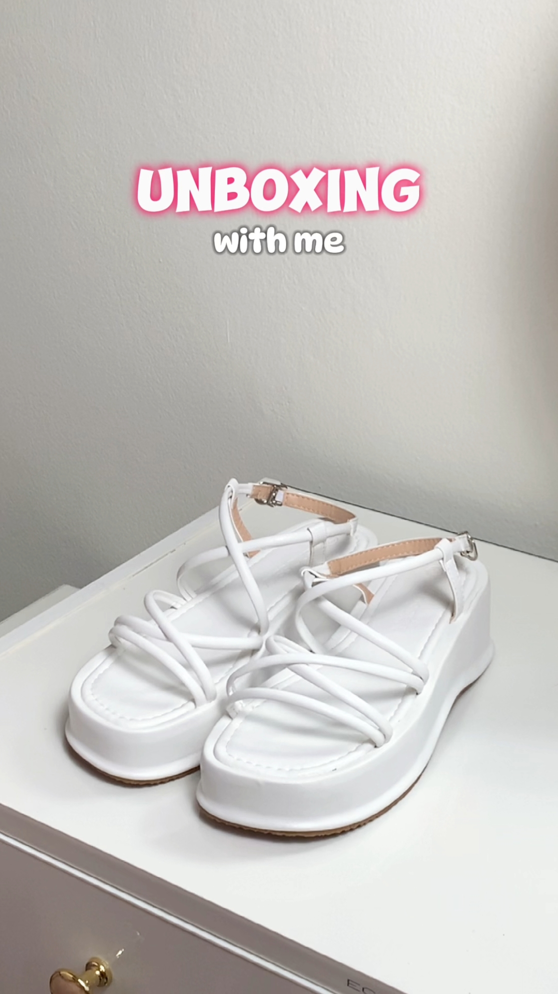 Đôi dép xinh cho mùa hè này #unboxing #review #giaydepnu #depnuxinh #depsandal 