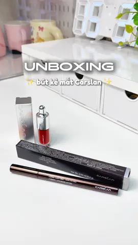 Bút kẻ mắt Carslan vẽ siu dễ , dành cho mấy nàng mới tập makeup nè  #butkemat #kemat #carslan #review #makeup #makeuptips #BeautyTok #goclamdep #reviewlamdep #beauty #thaothichriviu  #xuhuong #xh #fyp #unboxing #trending #viral #foryou 