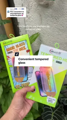 Replying to @🪬🧿xo, nikkay🧿🪬 Less hassle na ang paglagay ng tempered glass #foryoupage #trending #fypシ゚viral #automaticalignmenttemperedglass #fullcovertemperedglass #temperedglass 