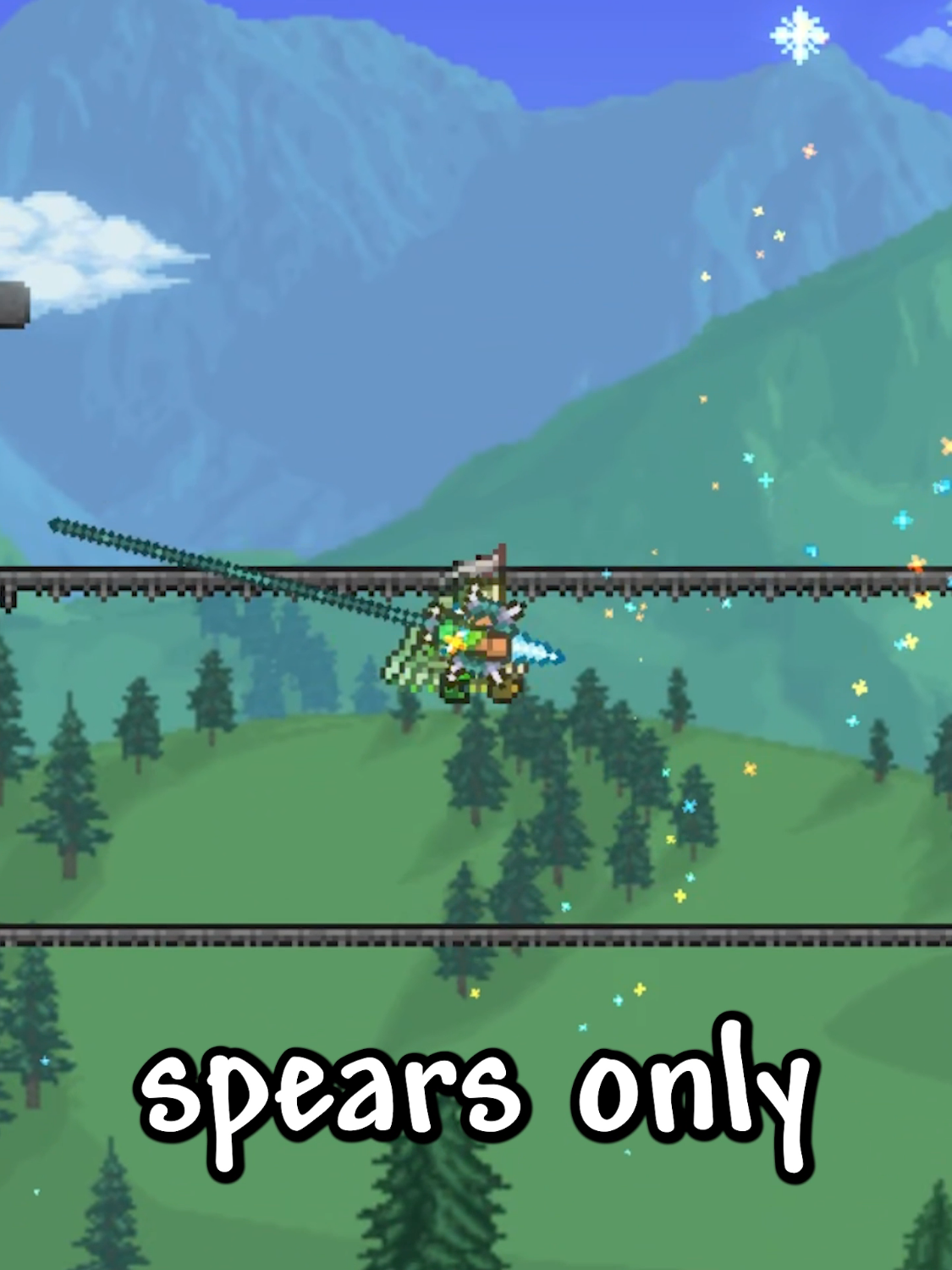The ENTIRE Terraria Spear Class Experience in 60 Seconds