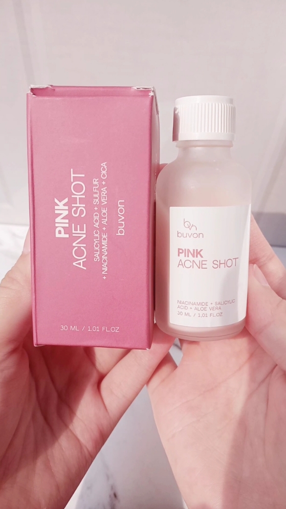 suka banget sama obat totol jerawat dari @hellobuvon #obattotoljerawat #acnecare #buvonpinkacneshot #reviewskincare #obattotoljerawatviral #buvon #hellobuvon #fypシ゚viral #fypage #fyppppppppppppppppppppppp #review #skincare 