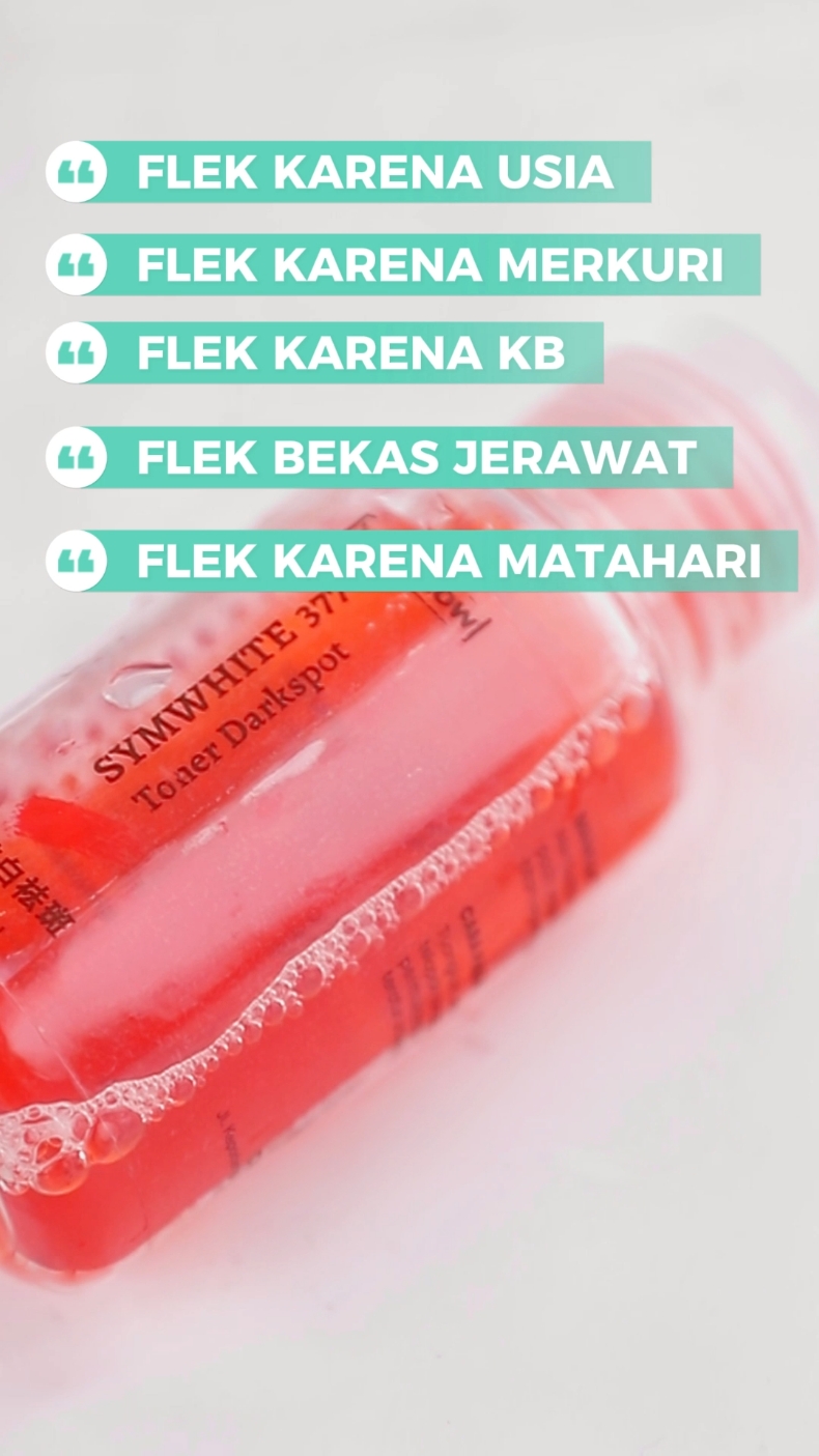 Membalas @karmila10017 rekomendasi toner flek membandel symwhite 377 yonglow skincare #yonglowskincare #flekhitambandel #flekhitam #tonerflekhitam #belilokal #wibgajian 