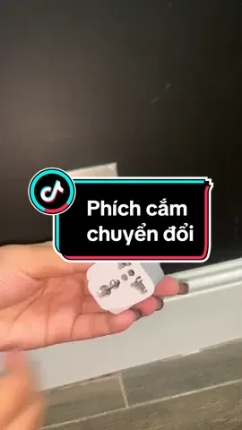 Phích cắm chuyển đổi tiện lợi #xuhuong #fyp #phichcamdien #phichcamchuyendoi #phichcamchuyendoi3chau 