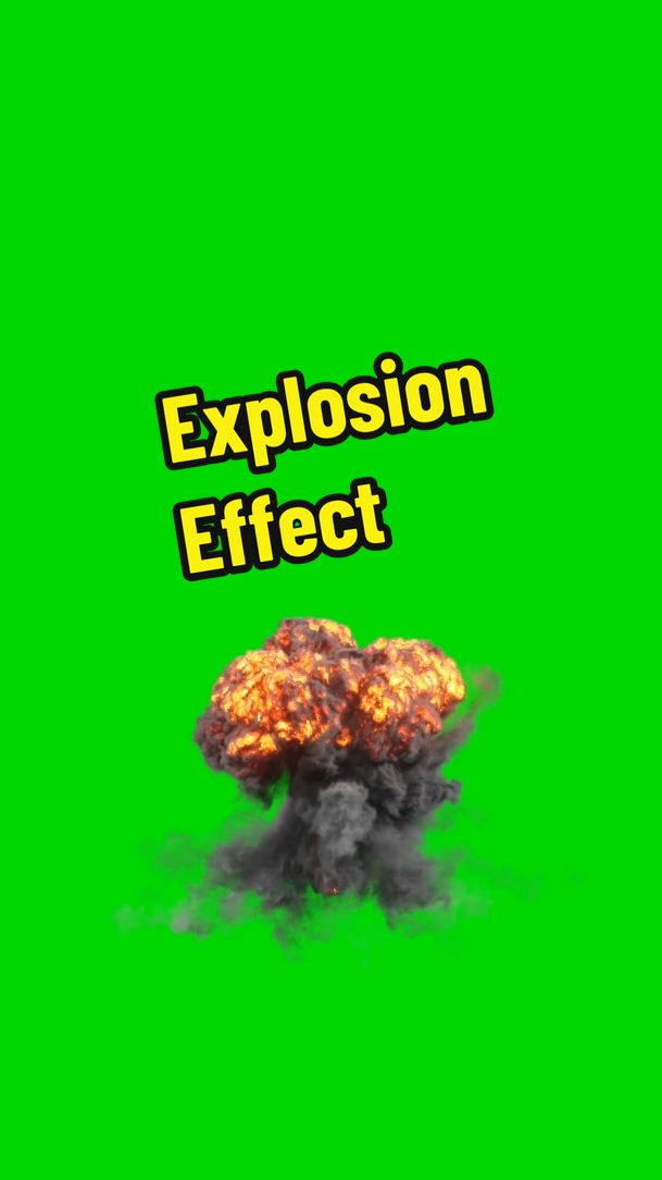 Explosion Effect #pfy #foryou #greenscreen #greenscreenvideo #explosion #explosive 