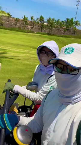 Nắng bể đầu 😤😤 #KNGOLFLINK #CAMRANH #caddieslife🏌⛳ 