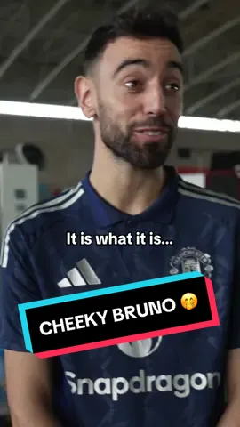 It is what it is… 😏 #MUFC #ManUtd #BrunoFernandes 