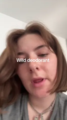 It does smell nice tho #fyp #wilddeodorant #foryou #4u 